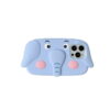 O1CN011JeX8y2FZxtELOIHj_!!1610178895-0-cib Blue Elephant 3D Stand Phone Case With Card Slot for Apple iPhone Models