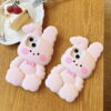 O1CN011TOo2q2ICYOxEvDTm_!!2203426429250-0-cib Cartoon Cute Rabbit Silicone Phone Shell for Apple iPhone Models