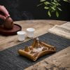 Mountain Hill Boat Scroll Ceramic Backflow Incense Burner - Image 2