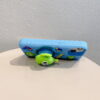 3D Cartoon 3 Eyes Monster Stand Silicone Phone Case for Apple iPhone Model