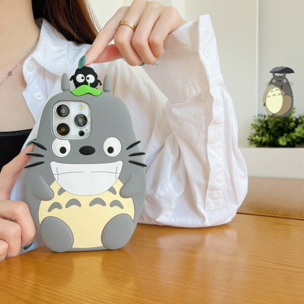 Cute Totoro Silicone Phone Case for Apple iPhone Models