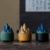 Mountain Hill Ceramic Coil Incense Holder Burner
