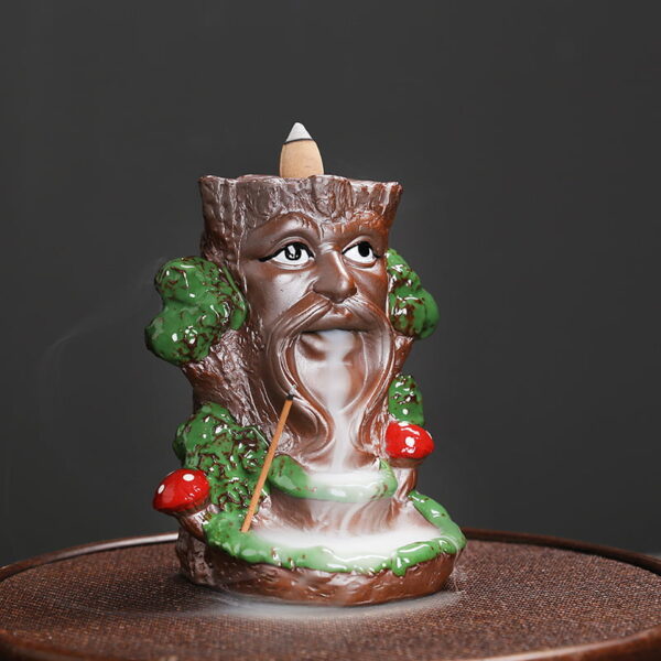 O1CN014tvD6q1kW4KGs8zOB_!!2551464690-0-cib Christmas Tree Monster Ceramic Backflow Incense Waterfall
