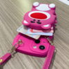 O1CN018QEVtp1ytLAlZ2Mb5_!!2212913866636-0-cib Cartoon Bear Silicone Phone Shell With Small Purse for Apple iPhone Model