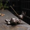 Frog Cat Rabbit Ceramic Incense Stick Holder