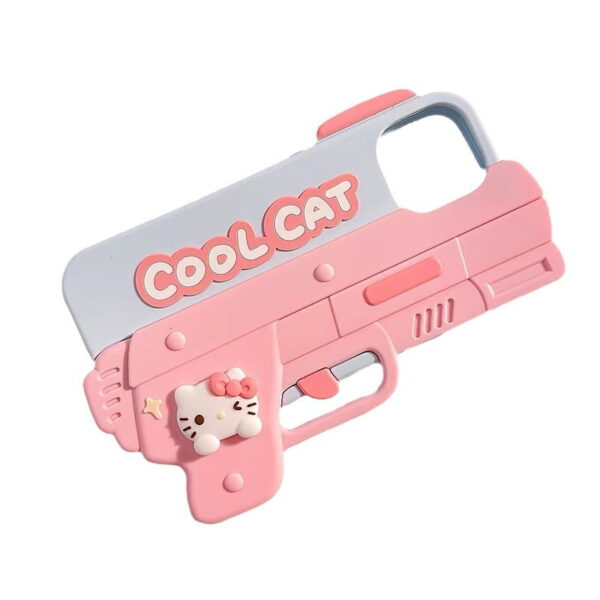 Hello Kitty 3D Pistol Shape Silicone Phone Case for Apple iPhone Model Hello Kitty 3D Pistol Shape Silicone Phone Case for Apple iPhone Model