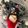 3D Cartoon Penguin Silicone Phone Case for Apple iPhone Model