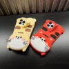 3D Cute Cat Silicone Phone Cover for Apple iPhone Model