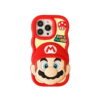 Red Super Mario Silicone Phone Case for Apple iPhone Models