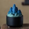 Mountain Hill Ceramic Coil Incense Holder Burner