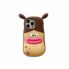 Fun Pinch Girl Silicone Cell Phone Shell for Apple iPhone Models