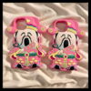 Pink Wealth God Silicone Phone Shell for Apple iPhone Models Pink Wealth God Silicone Phone Shell for Apple iPhone Models