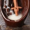 Giraffe Drinking Ceramic Backflow Incense Burner - Image 4