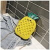 Hollow Pineapple PU Leather Bag Crossbody Bag Shoulder Bag ​