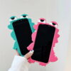 Dinosaur Crayon Shin-chan Silicone Phone Cover for Apple iPhone Models