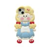 3D Girl Silicone Cell Phone Case for Apple iPhone Models