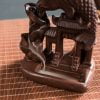 Carp Leaping Over the Dragon Gate Ceramic Backflow Incense Burner - Image 3