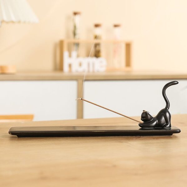 Cute Cat Bunny Ceramic Incense Stick Holder