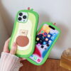 Cute 3D Avocado Silicone Phone Case for Apple iPhone Model