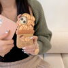 3D Cartoon Taiyaki Silicone Cell Phone Case for Apple iPhone Model