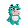 Dinosaur Crayon Shin-chan Silicone Phone Cover for Apple iPhone Models