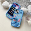 Cute Stitch Silicone Phone Cover for Apple iPhone Models