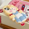 3D Girl Silicone Cell Phone Case for Apple iPhone Models