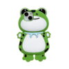 Green Frog Silicone Phone Case for Apple iPhone Models
