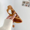 Brown Taiyaki Silicone Phone Shell for Apple iPhone Models
