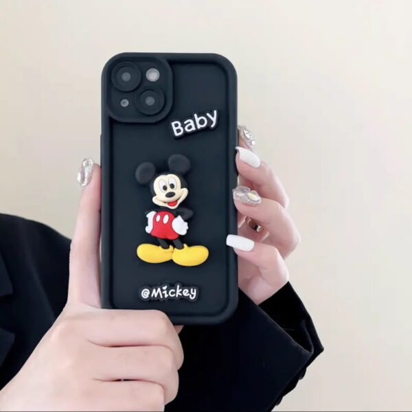 O1CN01NvZeQq1goc0CAWeTJ_!!3343414189-0-cib Disney Mickey Mouse Minnie Silicone Mobile Phone Cover for Apple iPhone Model