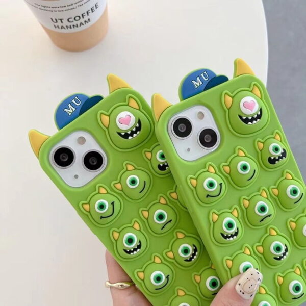 Big Eye Monster Silicone Phone Cover for Apple iPhone Model