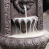Ancient Roman Lion Ceramic Hand-made Incense Fountain Burner - Image 3