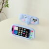 Blue Elephant 3D Stand Phone Case With Card Slot for Apple iPhone Models Blue Elephant 3D Stand Phone Case With Card Slot for Apple iPhone Models