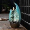Crab Clip Blue Ceramic Incense Waterfall Burner - Image 3