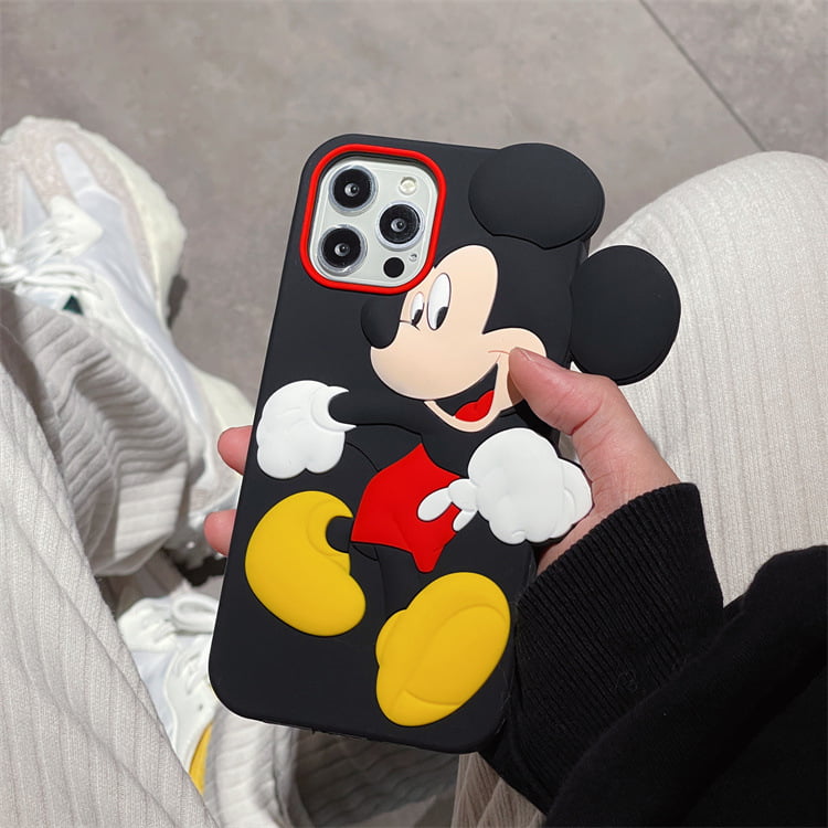 Disney Micky Mouse Silicone Phone Cover for Apple iPhone Model
