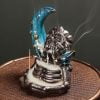 Halloween Crescent Moon Skeleton Waterfall Incense Cone Holder - Image 5