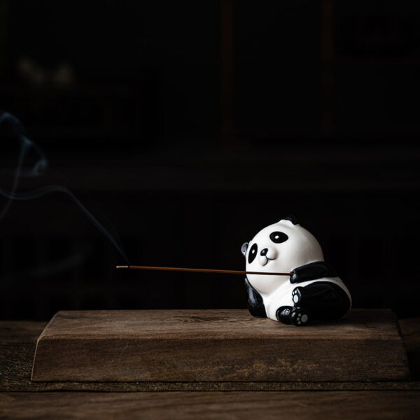 O1CN01VIJIFQ1TrjYbg9Z9L_!!2210056952436-0-cib Cute Naughty Panda Ceramic Stick Incense Holder