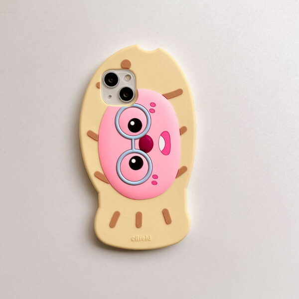 Taiyaki Beaver Silicone Phone Case for Apple iPhone Model