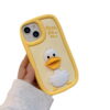 Funny 3D Cartoon Duck Silicone Phone Case for Apple iPhone Model