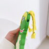 O1CN01W3zk6a2ICYVJdLdvI_!!2203426429250-0-cib Green Dinosaur With Braid Silicone Phone Case for Apple iPhone Models