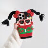 Get Rich Braid Girl Silicone Phone Case for Apple iPhone Models