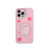 Pink Pig Silicone Phone Cover for Apple iPhone Models