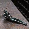 Green Frog Ceramic Incense Stick Holder