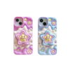 Cute Star Stand Silicone Phone Cover for Apple iPhone Models