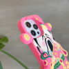 O1CN01YWcwRA1XryO9nbb74_!!2210050232978-0-cib Pink God of Wealth Silicone Phone Shell for Apple iPhone Models