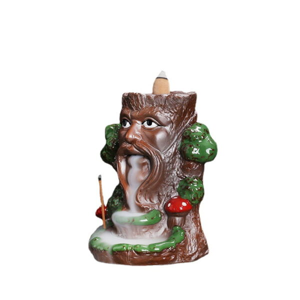 Christmas Tree Monster Ceramic Backflow Incense Waterfall Christmas Tree Monster Ceramic Backflow Incense Waterfall