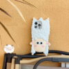 3D White Sheep Silicone Phone Cover for Apple iPhone Model