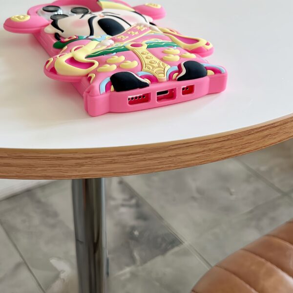 O1CN01b6ApWi1XryOBi7P2a_!!2210050232978-0-cib Pink God of Wealth Silicone Phone Shell for Apple iPhone Models