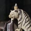 Tiger Mountain Ceramic Incense Holder Backflow Incense Burner