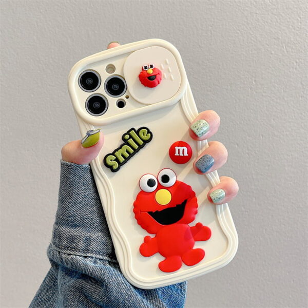 Cute Cartoon Silicone Cell Phone Cover for Apple iPhone Model